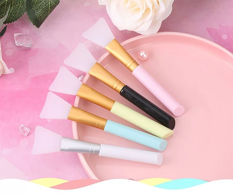 硅胶刷化妆刷套装用具收纳筒软毛彩妆工具不掉毛眼影刷刷 2支【随机装