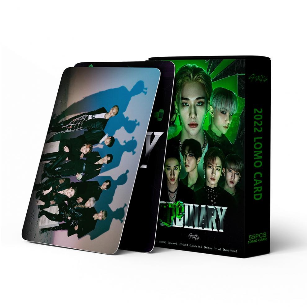 stray kids 专辑 新专辑oddi小卡lomo卡 黄铉辰hyun e款-54张 stray