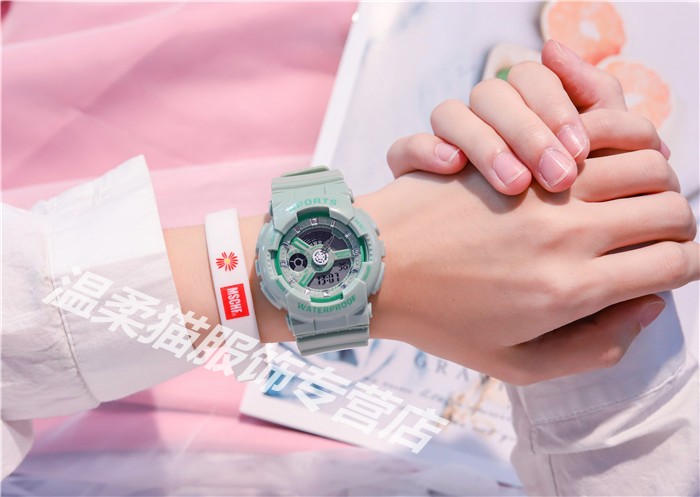 乔丹中国专卖小清新初高中女生手表我的时代你艾情李一桐同款手表ins