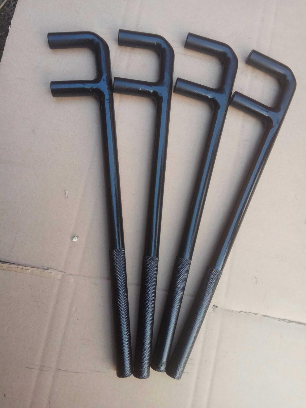 f扳手钢制f扳子阀门用勾做工细质量稳定焊接牢固 150x15x12mm