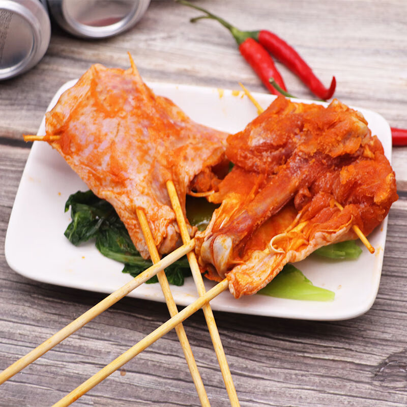 【顺丰速运】烧烤奥尔良鸡腿串10串琵琶腿串蝴蝶腿串速冻半成品油炸烤