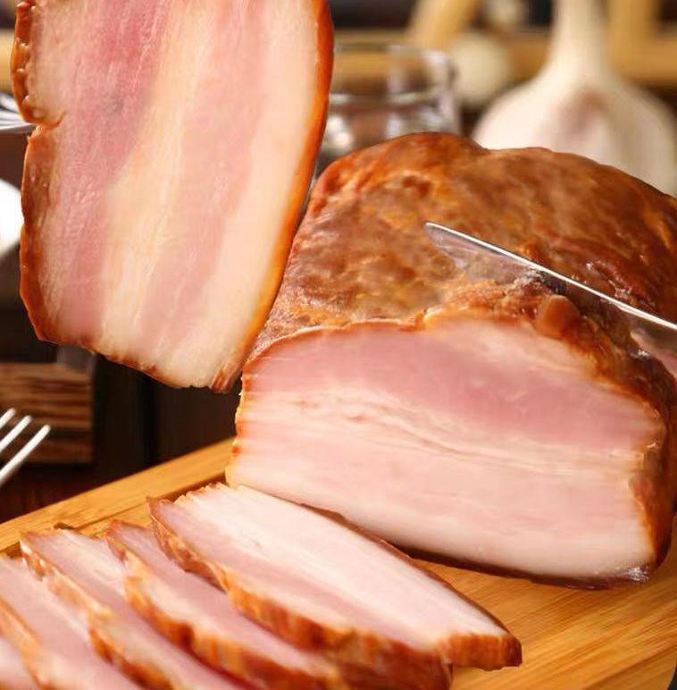 俄罗斯风味萨拉肉沙拉五花肉熏肉即食食品特产下酒菜开袋即食 (1块)