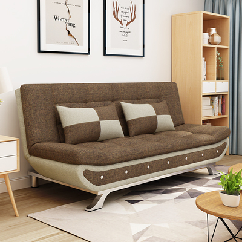 沙发折叠床多功能可折叠拆洗沙发床12米布艺客厅小户型双人两用19米