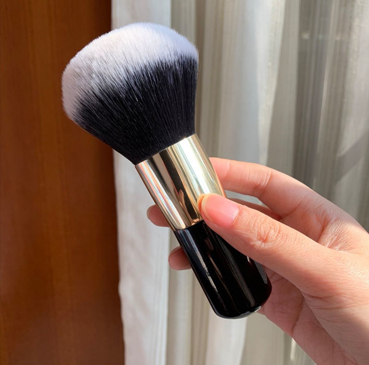 高颜值小蛮腰化妆刷刷大号高光刷修容刷美妆工具多种规格玫红火苗刷