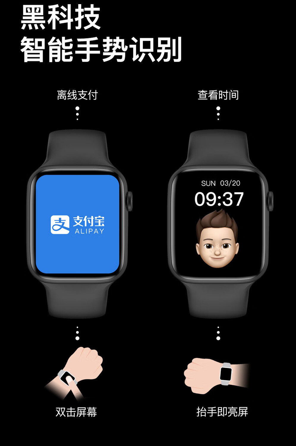 apple 苹果watch7pro智能手表s7蓝牙通话离线支付nfc门禁苹果通用