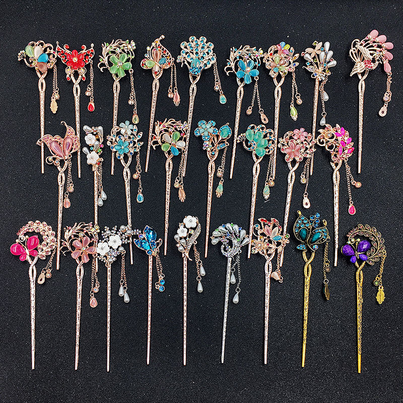 发饰 发簪 beauty whole beauty复古发簪古风簪子日常小清新 古代头饰