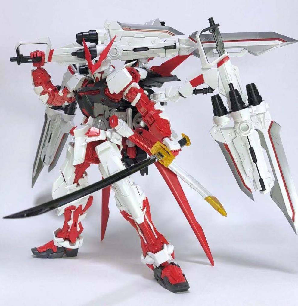 高达盲盒 拼装模型国产大班mg红异端高高hg强袭自由七剑 精品许愿