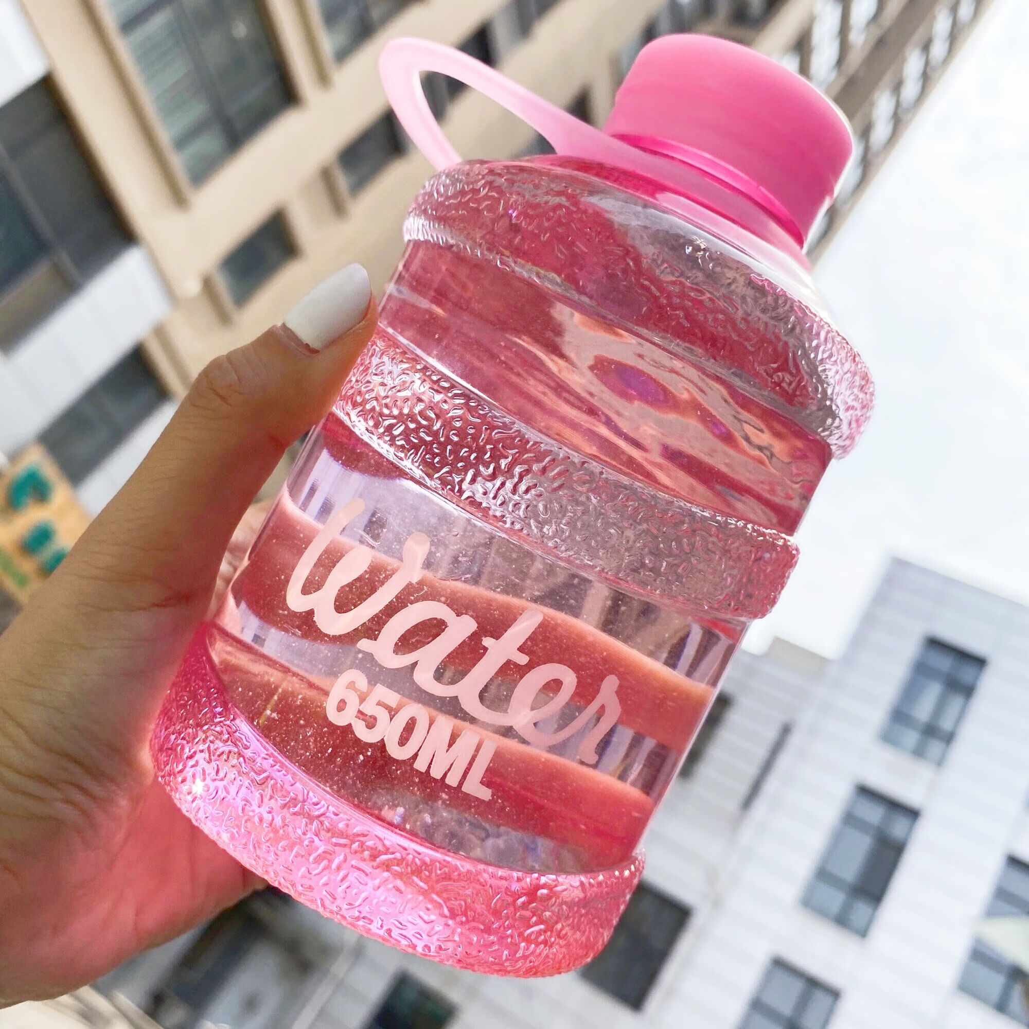 特百惠同款网红水杯创意迷你水桶塑料奶茶杯子女韩国潮流学生个性便携