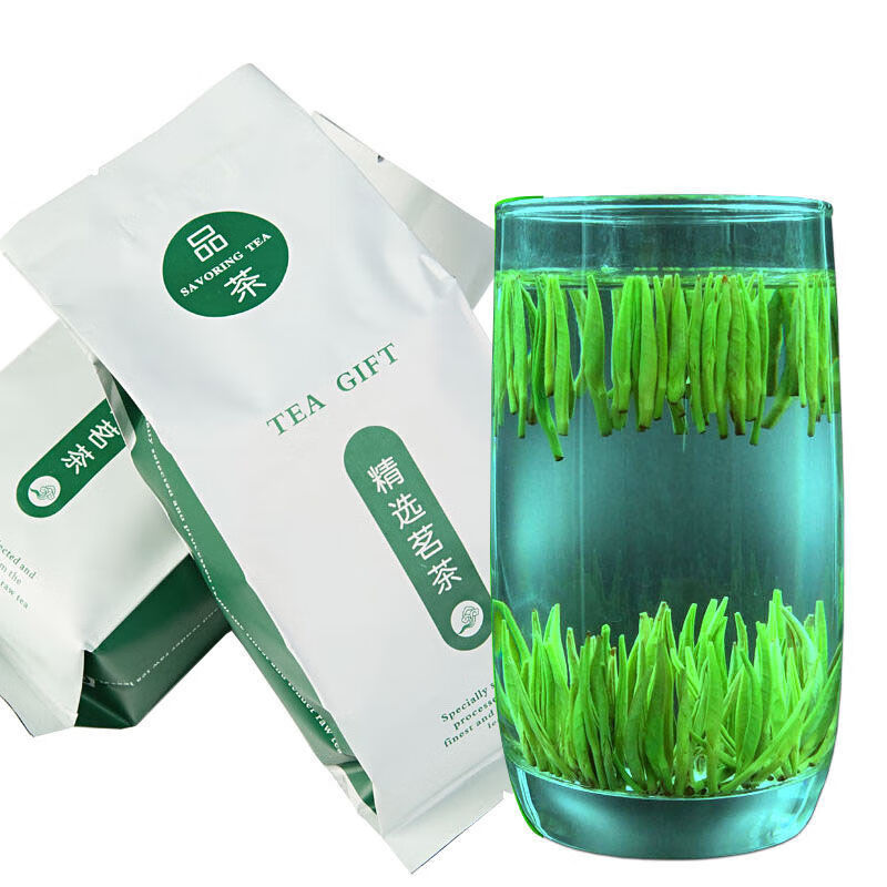 竹叶青茶叶绿茶2020新茶雀舌茶叶蒙山明前散装竹叶青嫩芽浓香春茶100g