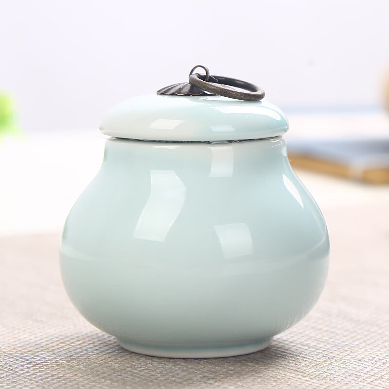 陶瓷罐带盖 陶瓷罐批发密封陶瓷罐瓷罐瓶子茶叶罐化妆品面霜膏药瓶
