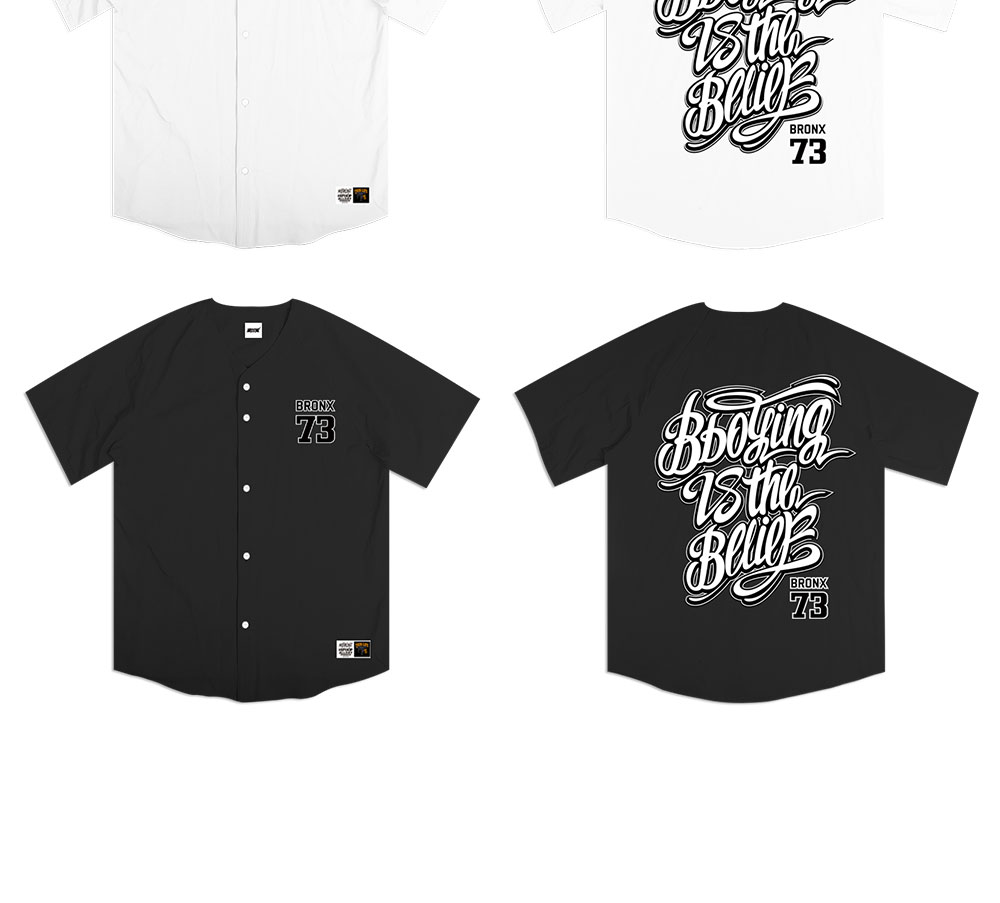 蜜丘琳bboyingitthebelief街舞bboy短袖棒球衫嘻哈舞者棒球衫黑色m