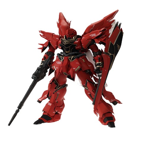 万代(bandai) 高高 mg015 新安洲 红色彗星新安州 拼装高达机器人