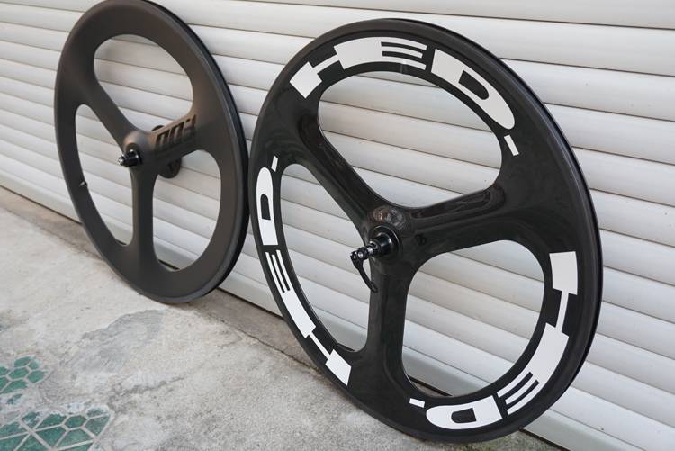 zero 虫碳 碳纤维三刀 直三刀 死飞碳三刀轮 虫3刀轮组 死飞碳刀 公路