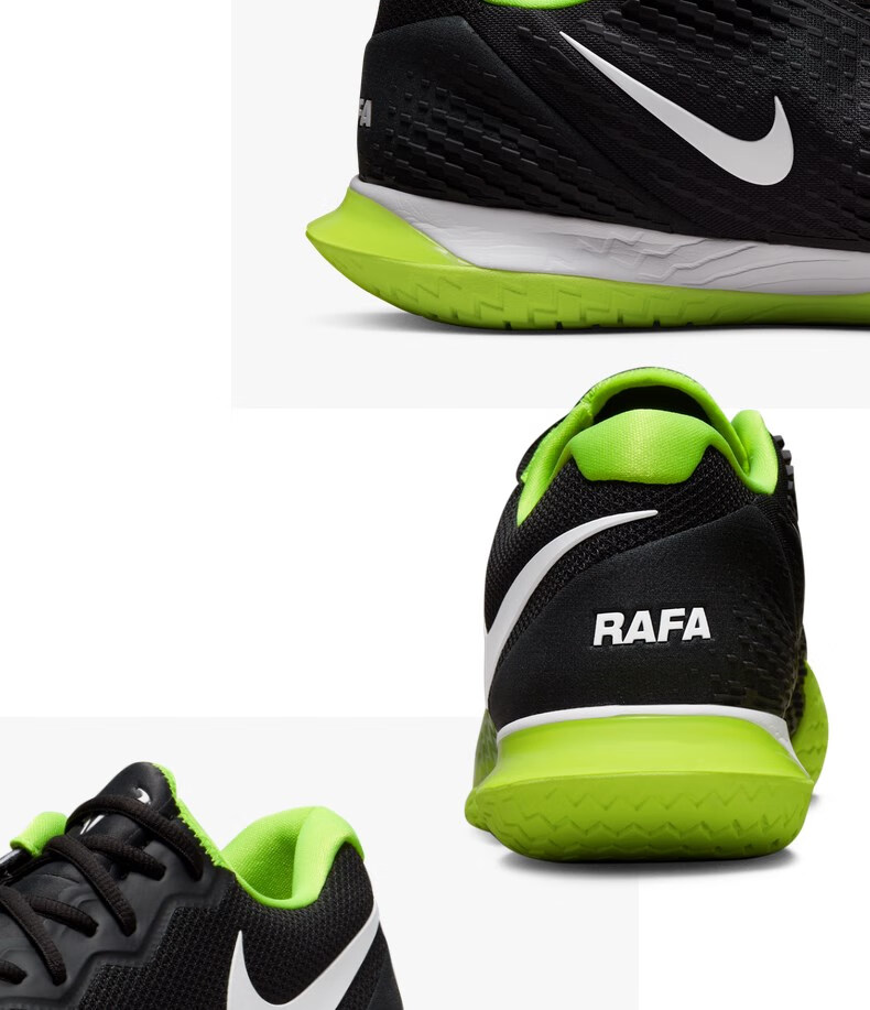 nike耐克官方旗舰官网鞋子男zoom vapor cage 4 rafa运动跑步鞋硬地