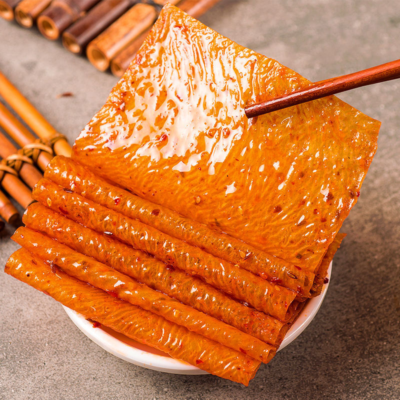 邬辣妈老式大辣片香辣豆腐干豆腐皮麻辣休闲零食小吃湖南特产老式大辣