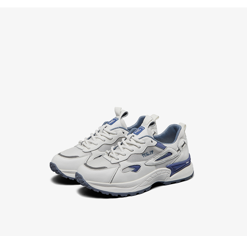 意尔康女鞋2021秋季新款松糕厚底老爹鞋女透气ins潮流百搭运动休闲鞋