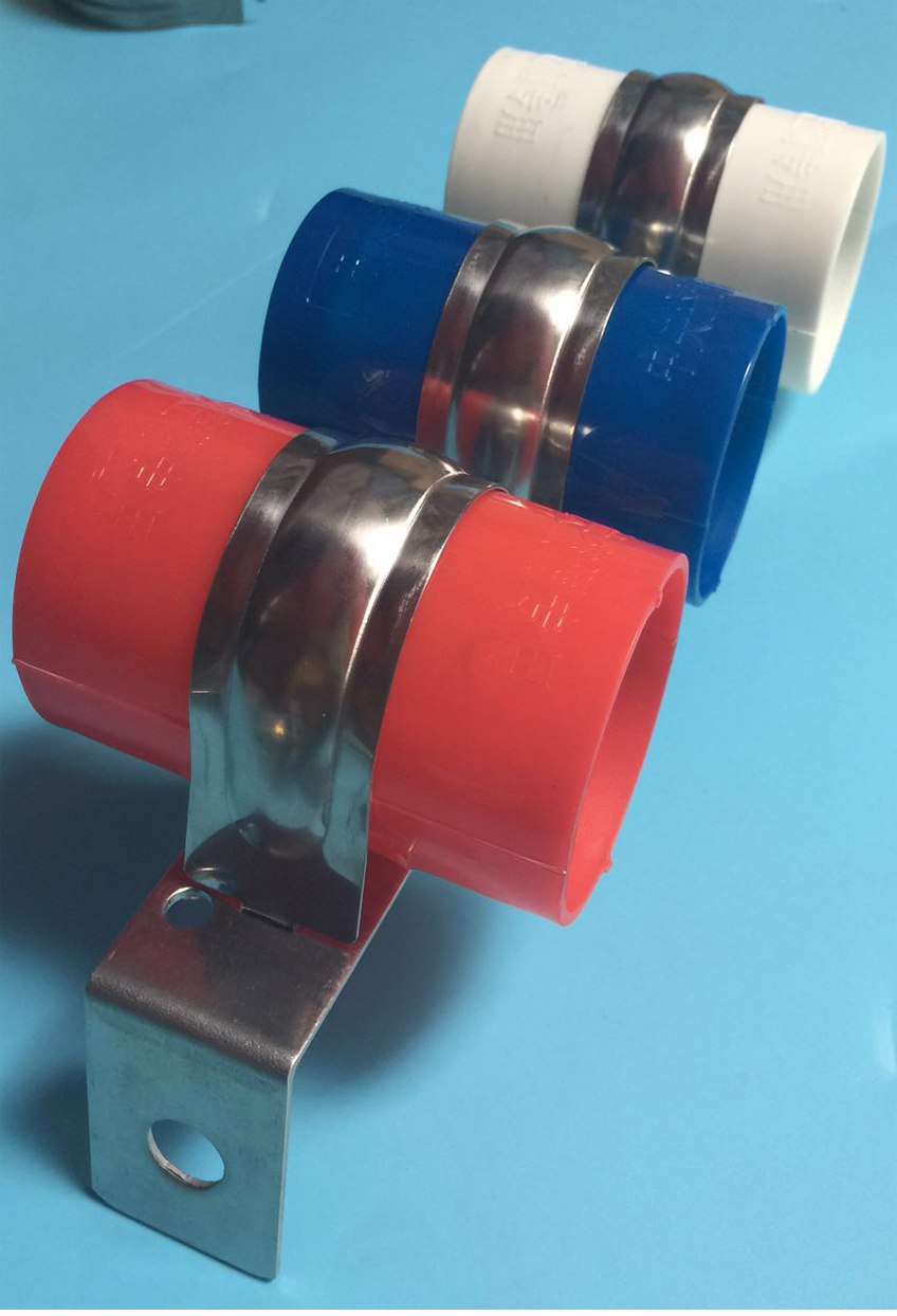 空调吊码管卡吊杆空调管道吊卡卡箍空调铜管吊杆吊架安装配件 平面