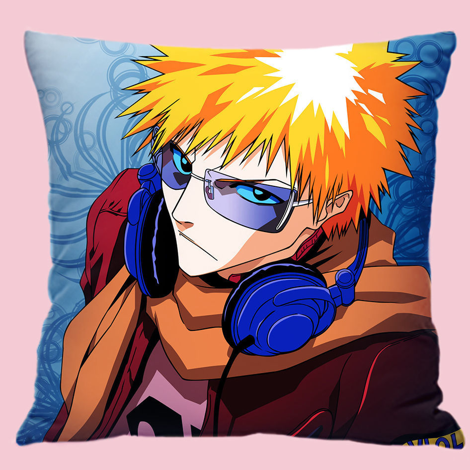 死神周边抱枕黑崎一护日番谷冬狮郎动漫靠枕头生日礼物定做 1 35x35