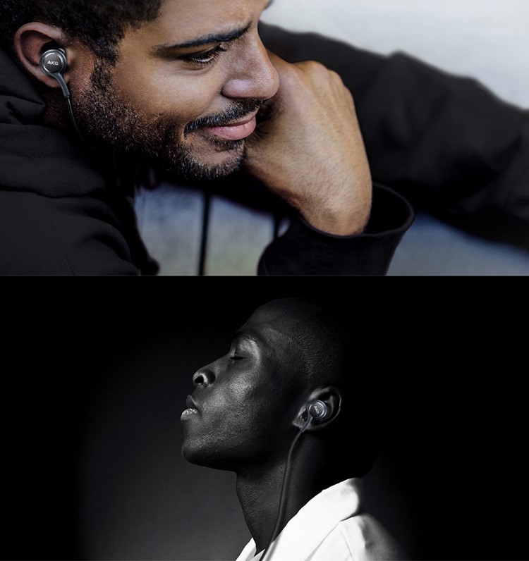 适用三星note10耳机akgs10入耳式线控s21重低音s20手机type-c 原装