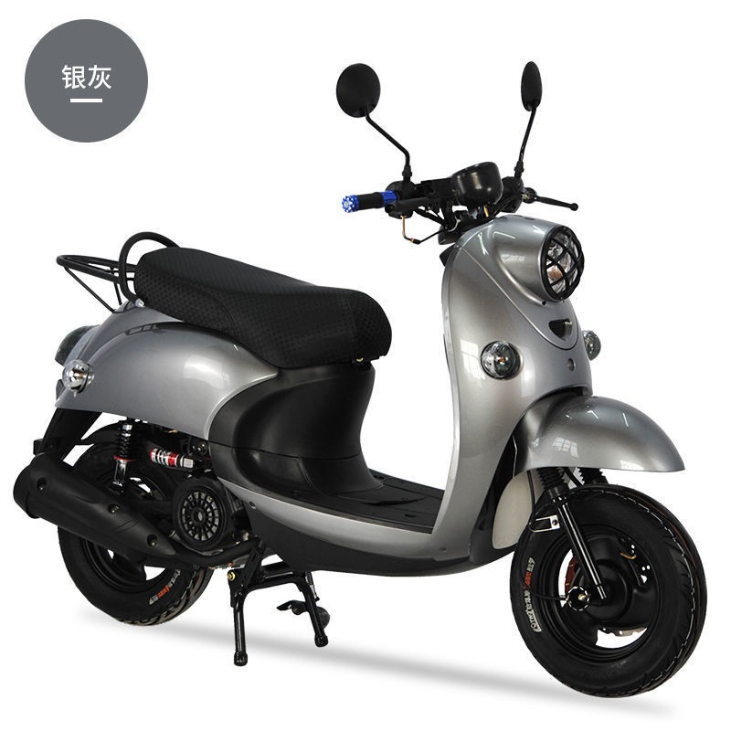 hkgx小龟王摩托车125cc燃油踏板车国四电喷可上牌男女小绵羊助力车