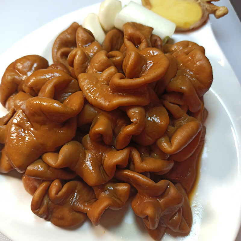 尝福记老牌五香大肠500g去油肥肠卤味熟食真空包装肉食无油猪大肠 猪