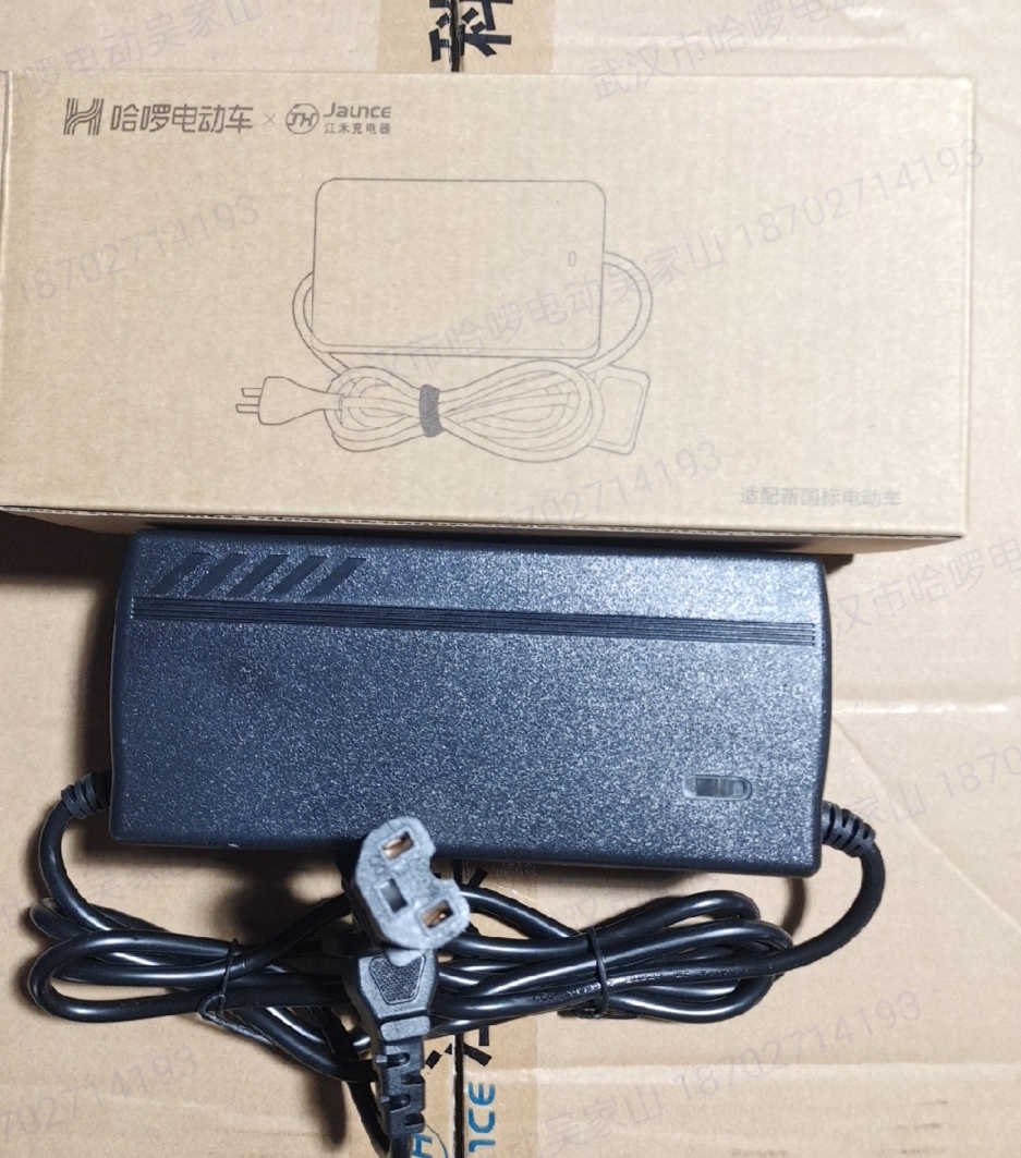 哈啰出行唐泽棒途充电器新国标铅酸充电器装厂配三竖 60伏20安(唐泽三