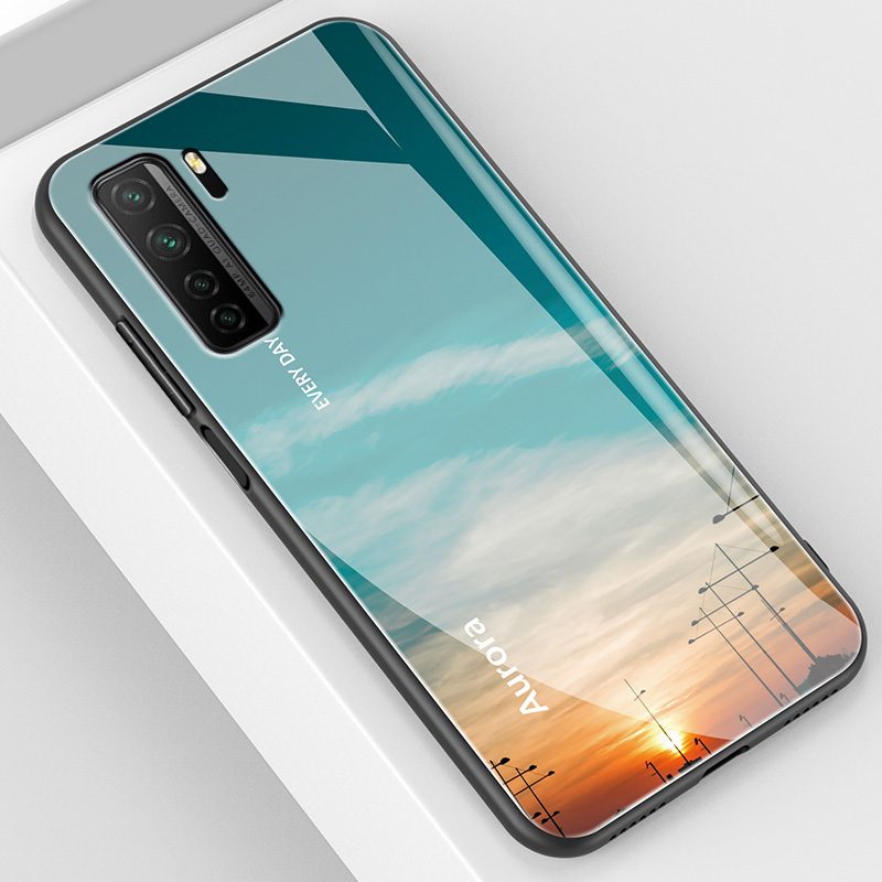 竹仔鱼 华为p40青春版5g保护外套华为p40青春版4g玻璃全包p40 lite