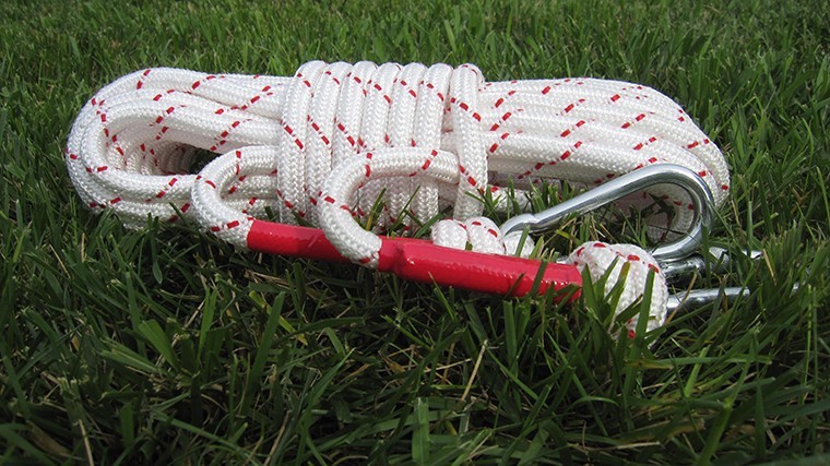 火灾攀登逃生安全绳高空作业绳索12mm16mm加粗钢丝芯尼龙绳耐磨家用