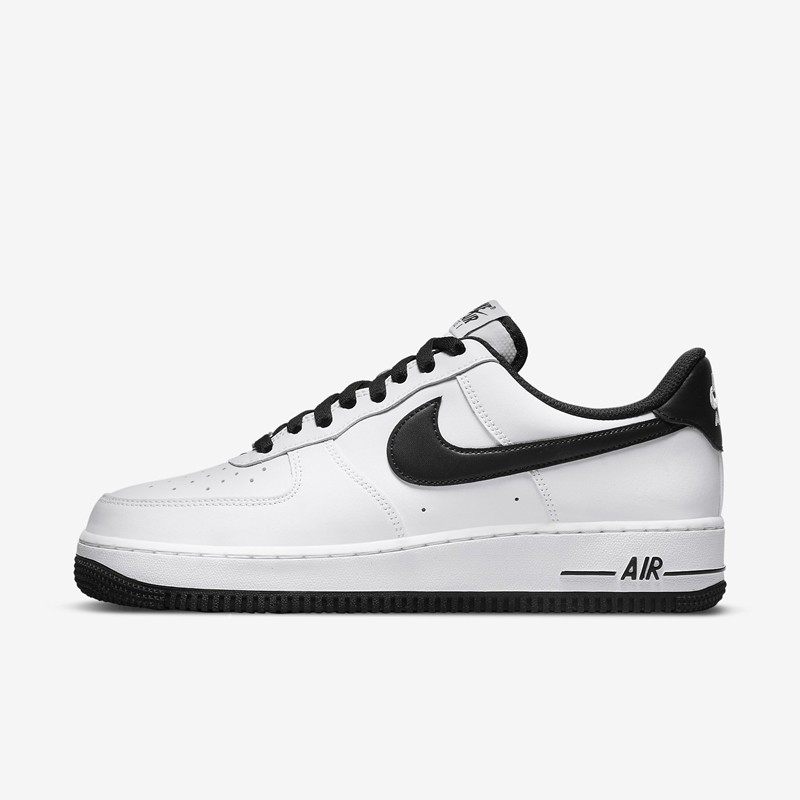 耐克nike air force 1空军一号男子低帮黑白休闲板鞋 dh7561