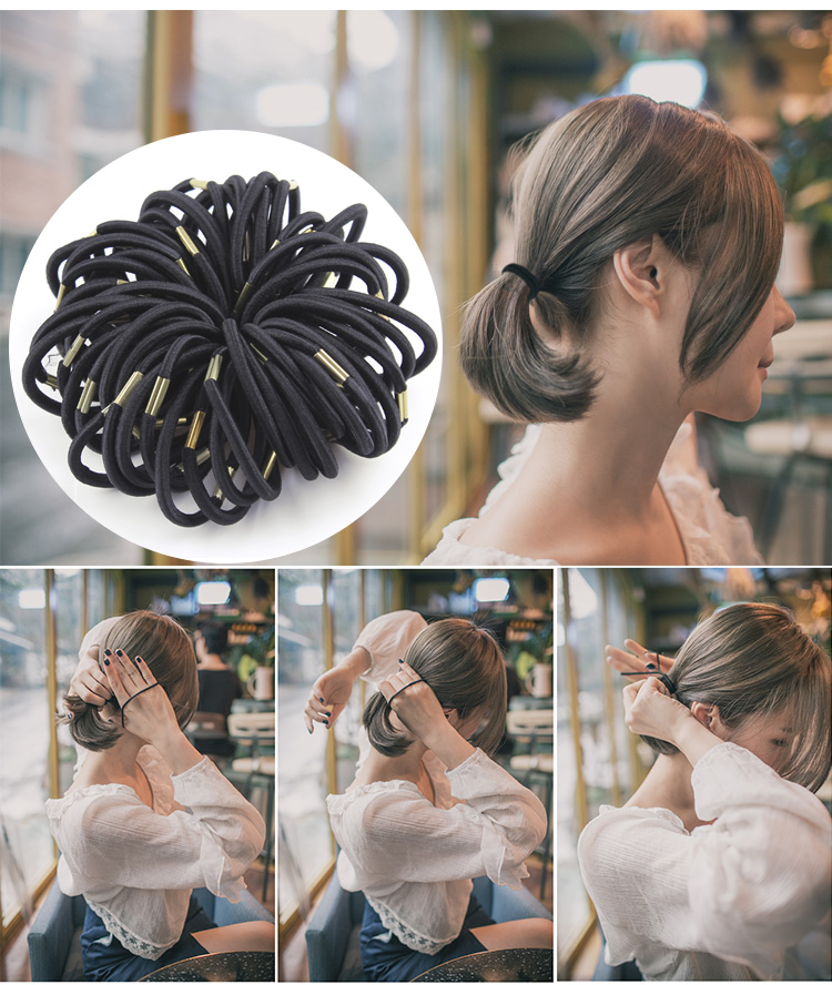 秋上新儿童橡皮筋小女孩扎头发女童发绳发夹头绳宝宝幼儿发圈发饰头饰