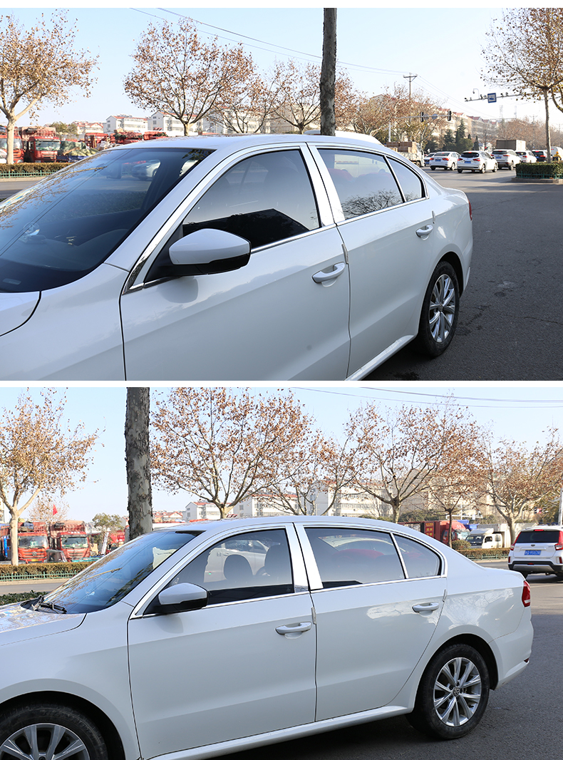 适用于大众1321朗逸车窗改装饰条朗逸plus车身亮条外饰装饰贴片1821