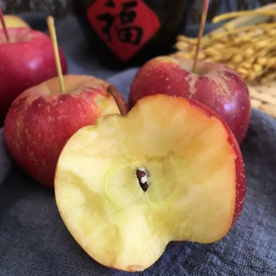 东北大秋果龙丰果现摘酸甜脆孕妇水果小苹果新鲜海棠果 小果 3斤