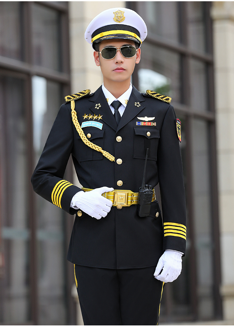 形象岗保安服物业礼宾服保安工作服西服套装男春秋季售楼部礼仪定制款
