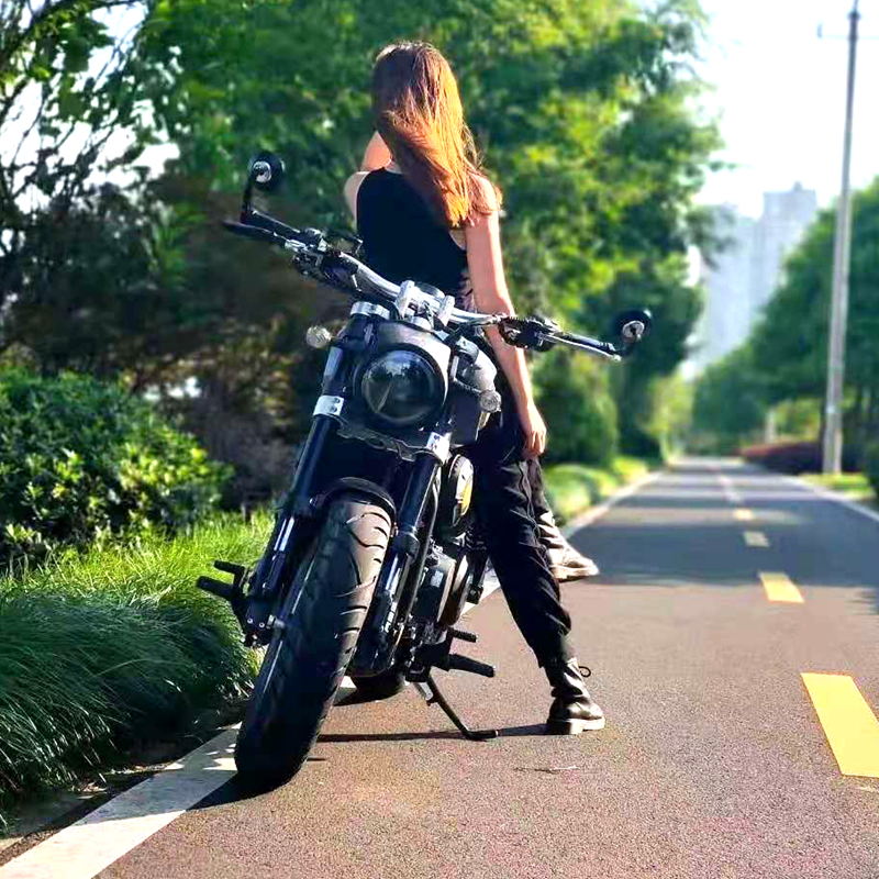 2021珠峰华鹰安吉拉300摩箭v300巡航太子摩托车复古太子机车防金吉拉