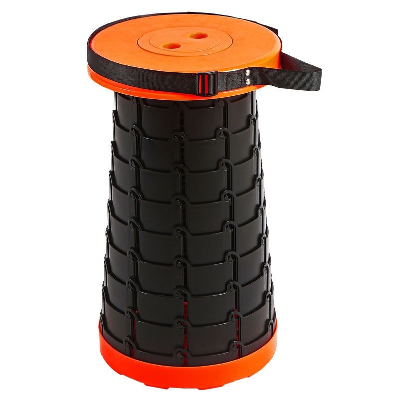 折叠伸缩凳户外钓鱼便携椅抖音火车凳子可调节旅行排队神器四代新