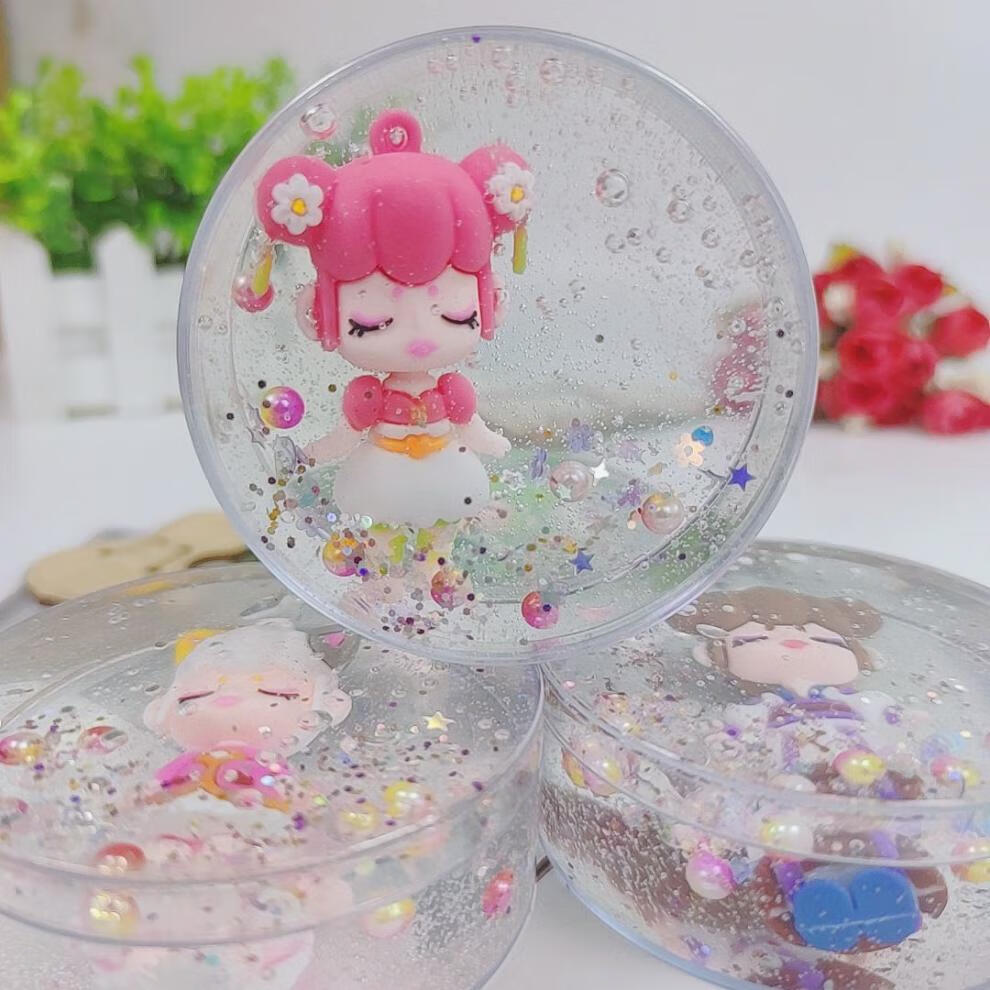 迷铭乐 水晶泥起泡胶假水 网红起泡胶史莱姆水晶泥