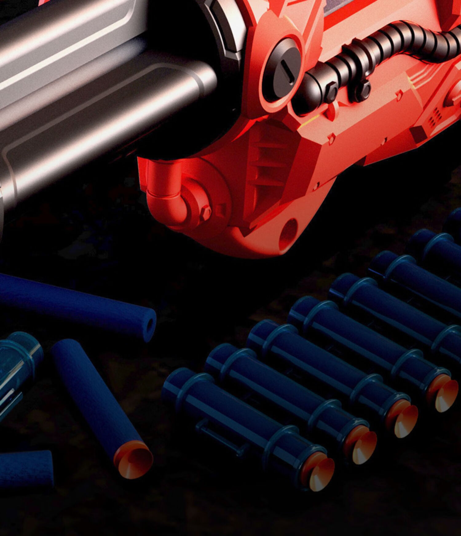 大号加特林电动连发软弹枪儿童玩具枪男孩重机枪仿真机关枪子弹抢