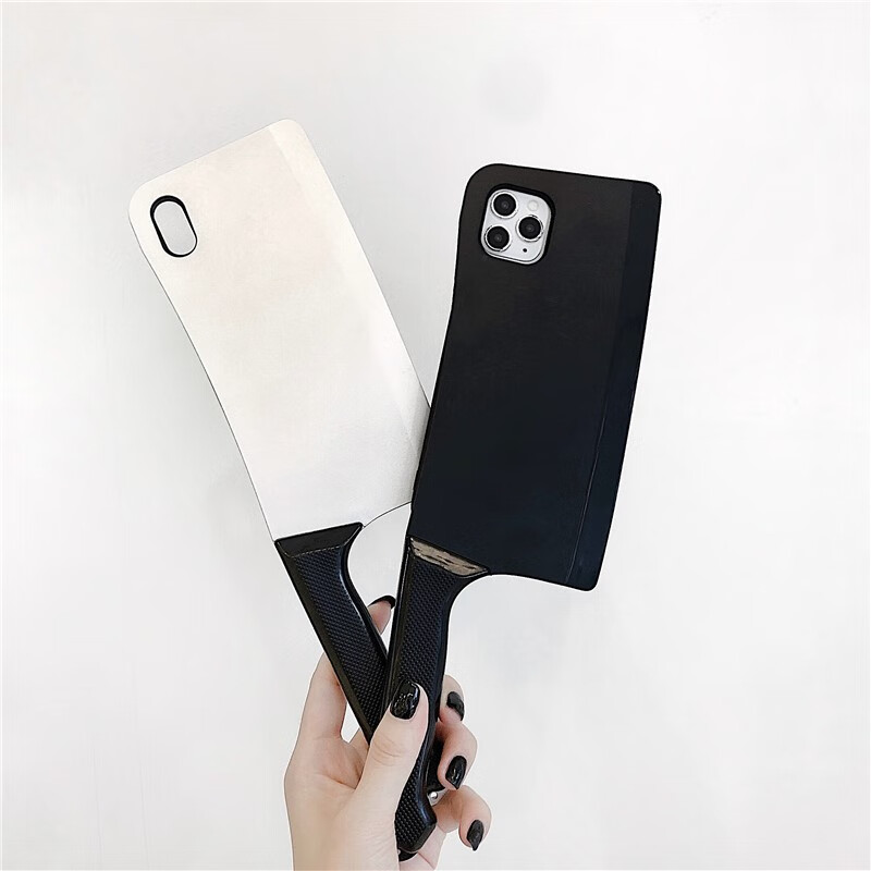 曼笃 保时捷菜刀手机壳抖音菜刀型p50华为mate50手机壳mate30pro沙雕