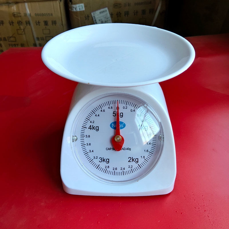 精选圆盘称托盘秤台秤家用小型学生弹簧厨房秤计量秤食品烘焙小克秤