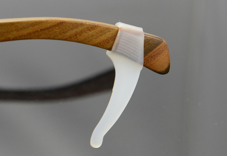 法奈登眼镜腿防滑脚套耳勾耳托固定绳配件挂钩防摔硅胶 白色