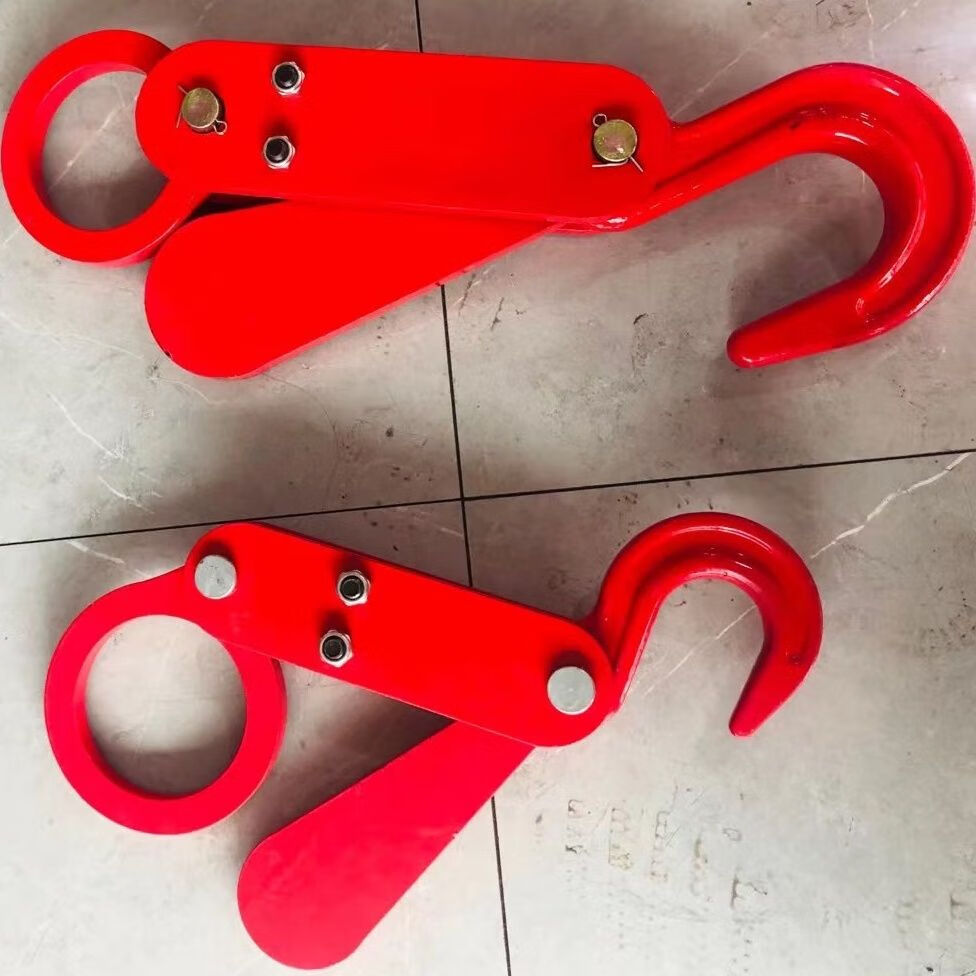 自动脱钩器吊钩吨包吊具起重大开口吊钩款快挂钩快脱钩垂重钩8吨大