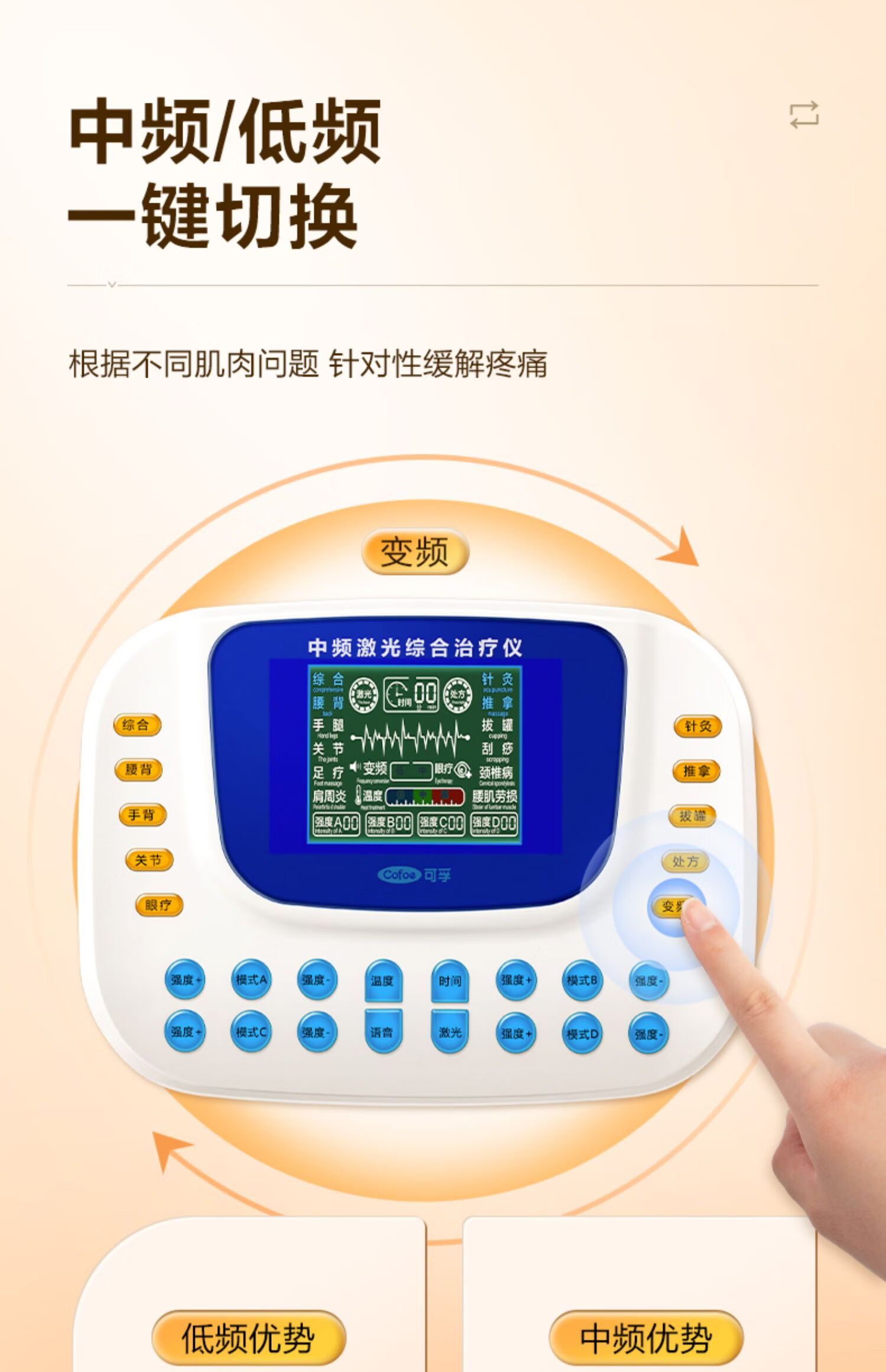 疏通经络电疗仪图片