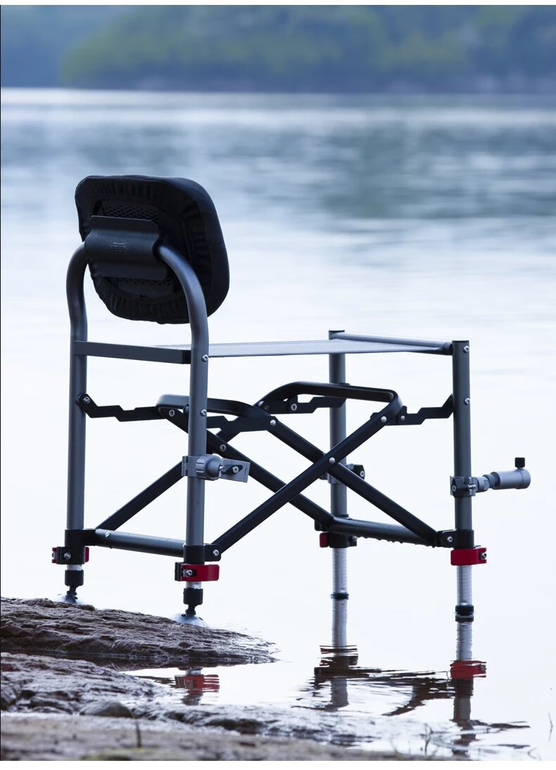 空钩悟道新款精英版骑士钓椅快速折叠收纳超轻便携多功能钓鱼凳