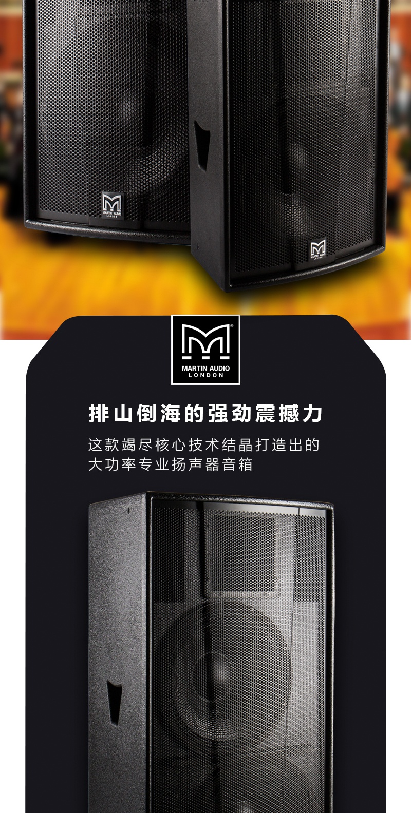 酒吧玛田音箱大功率舞台演出f101215寸音响会议ktv家用套装 十二寸