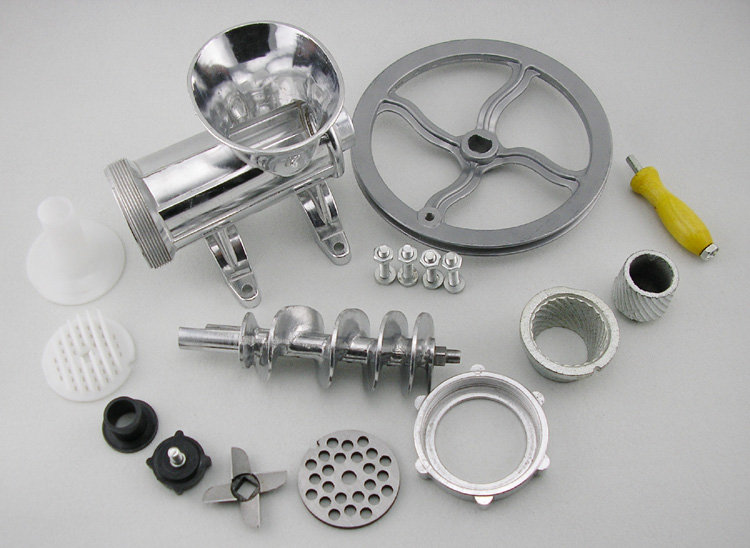 2022新款手动绞肉机灌肠机家用手动多功能铝合金绞肉机手摇式碎肉机搅