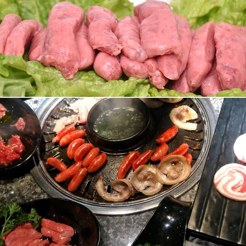 韩式风干肠220g10袋烧烤烤肉食材脆皮小烤肠韩肠商用烤肉店烤肠