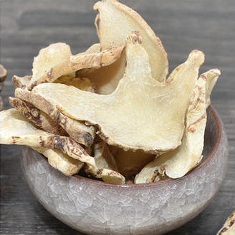 白芨中药白芨片 白给中药材 白及片白芨三叉芨水白芨 500克【图片