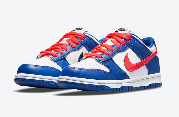 nike sb dunk low 白蓝红黑钩哆啦a梦低帮休闲运动板鞋cw1590-104 dh