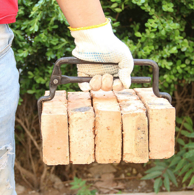 试块夹上海砖夹子加粗搬砖钳红砖头多功能可调卡子工地用装砖夹工具