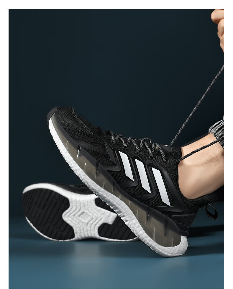 支持国货李宁爆米花运动鞋男鞋夏季透气冰丝网鞋厚底学生休闲跑步鞋网